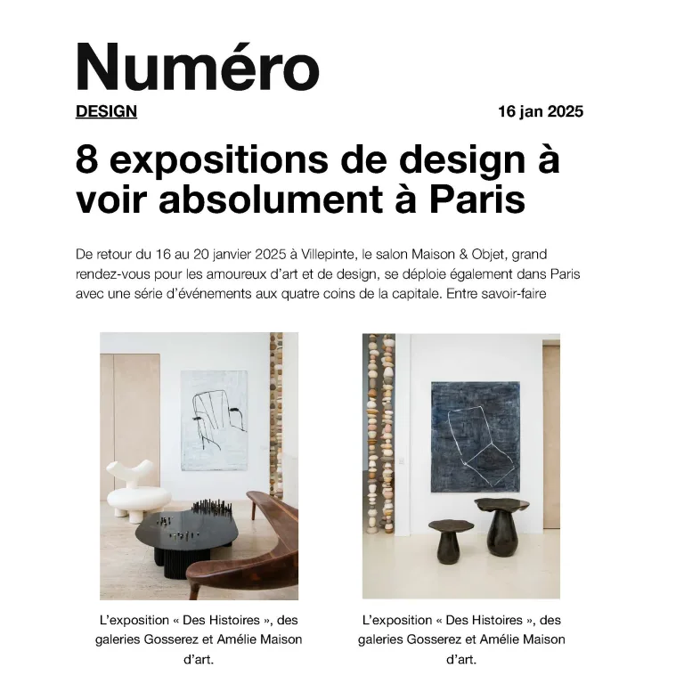 NUMERO - 8 expositions de design à voir absolument